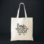 Best Grandma Ever Granny Grandmother Tote Bag<br><div class="desc">Best Grandma Ever. Funny and humourous design for the best grandmother in the world. This cool and fun merchandise is great for the special woman called gram, granny, nonna or nana. Perfect for Grandma's Day. Great Christmas gift and birthday present for the coolest grandmother in the world. Background colour can...</div>