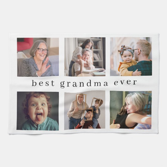 Best grandma Ever Kitchen Towels (Horizontal)