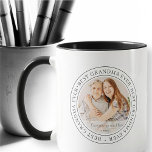 Best Grandma Ever Modern Classic Photo Mug<br><div class="desc">This simple and classic design is composed of serif typography and add a custom photo. "Best Grandma Ever" circles the photo of your grandma,  gramma,  grandmother,  granny,  mee-maw,  lola etc</div>