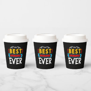 Best Grandma Ever Mother's day dinner party Paper Cups