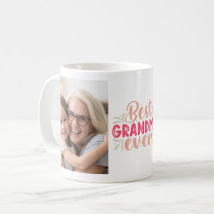Best Grandma Ever Photo Coffee Mug