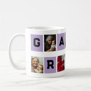 Best Grandma Ever Photo Collage Coffee Mug