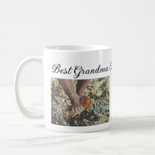 Best Grandma ever photo collage we love you name Coffee Mug