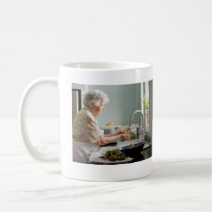 Best Grandma ever photo collage we love you name Coffee Mug