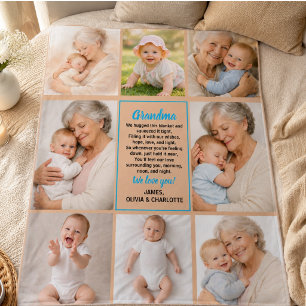 Best Grandma Ever Photo Personalised Grandparent Plaque