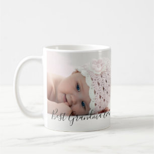 Best Grandma Ever Two Photo Coffee Mug