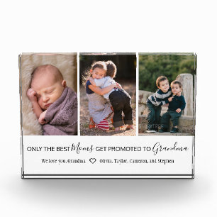 Best Grandma Grandchildren Collage Photo Block