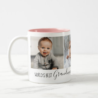 "Best Grandma/Grandpa" Photo Coffee Mug Gift 