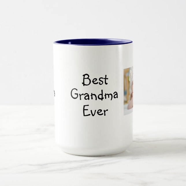 Best grandma (or other relative) photo cup (Center)