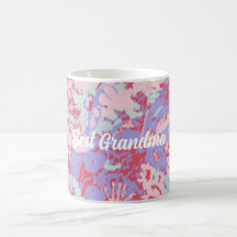 Best Grandma Summer Garden Red and Violet Coffee M