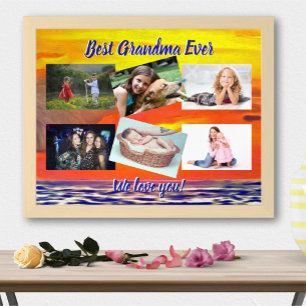 Best Grandma Sunset 2443 Art Print