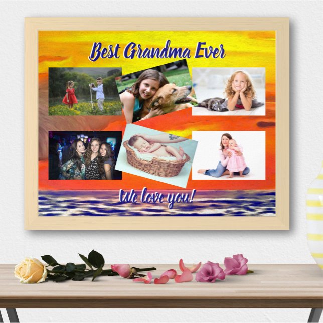 Best Grandma Sunset 2443 Art Print (Creator Uploaded)