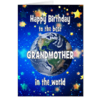 Best Grandmother In The World Birthday