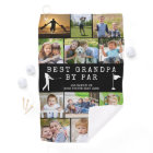 BEST GRANDPA BY PAR 12 Photo Collage Personalised
