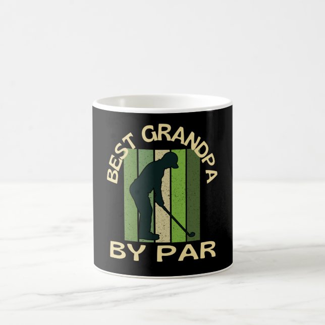 Best Grandpa By Par Coffee Mug (Center)