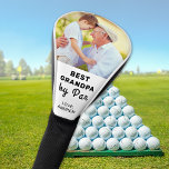 Best Grandpa By Par Custom Photo Fathers Day Golf Head Cover<br><div class="desc">Best Grandpa By Par ... Two of your favourite things, golf and your grand kids ! Now you can take them with you as you play 18 holes . Customise these golf head covers with your grandchild's favourite photo and name. Great gift to all golf dads and golf lovers, grandfather...</div>