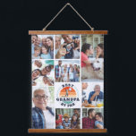 Best Grandpa By Par Family Photo Collage Golfing Hanging Tapestry<br><div class="desc">Retro Best Grandpa By Par design you can easily customise for a golf loving grandfather. Perfect gift for Father's Day or grandfather's birthday. The text "GRANDPA" can be customised with any dad moniker by clicking the "Personalise" button above</div>