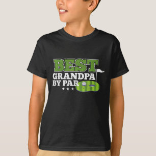 Best Grandpa By Par Father's Day Golf Sports Lover T-Shirt