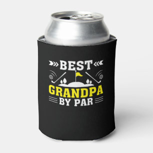 Best Grandpa By Par Golf Grandpa Pride Can Cooler