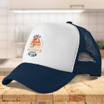 Best Grandpa By Par Golf Lover Grandparents Day Trucker Hat<br><div class="desc">Retro Best Grandpa By Par design you can customise for the recipient of this cute golf theme design. Perfect gift for Father's Day or grandfather's birthday. The text "GRANDPA" can be customised with any dad moniker by clicking the "Personalise" button above. Can also double as a company swag if you...</div>