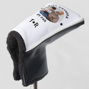 Best Grandpa By Par Photo Golf Putter Cover