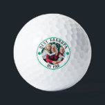 BEST GRANDPA BY PAR Photo Monogram Golf Balls<br><div class="desc">Celebrate Grandpa's love for golf with a personalised golf ball featuring the fun "Best Grandpa By Par" design! Add a cherished photo to make it extra special for Grandparents Day or his birthday. A unique gift that's perfect for golfing grandpas who appreciate a personal touch. Whether it's for a Father's...</div>