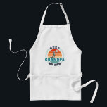 Best Grandpa By Par Retro Custom Fathers Day Logo Standard Apron<br><div class="desc">Retro Best Grandpa By Par design you can customise for the recipient of this cute golf theme design. Perfect gift for Father's Day or grandfather's birthday. The text "GRANDPA" can be customised with any dad moniker by clicking the "Personalise" button above. Can also double as a company swag if you...</div>