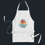 Best Grandpa By Par Retro Custom Fathers Day Logo Standard Apron<br><div class="desc">Retro Best Grandpa By Par design you can customise for the recipient of this cute golf theme design. Perfect gift for Father's Day or grandfather's birthday. The text "GRANDPA" can be customised with any dad moniker by clicking the "Personalise" button above. Can also double as a company swag if you...</div>