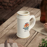 Best Grandpa By Par Retro Golf Dad Personalised Beer Stein<br><div class="desc">Retro Best Grandpa By Par design you can customise for the recipient of this cute golf theme design. Perfect gift for Father's Day or grandfather's birthday. The text "GRANDPA" can be customised with any dad moniker by clicking the "Personalise" button above. Add a name to make it even more special...</div>