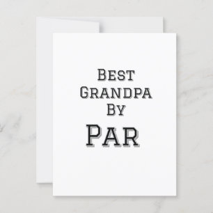 Best Grandpa by par simple father's grandfather gi Postcard
