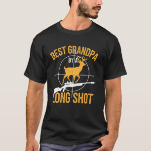 Best Grandpa Dad Buck Deer Hunter Grandfather Funn T-Shirt