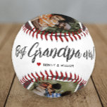 Best Grandpa Ever 4 Photo Collage Fathers Day Baseball<br><div class="desc">Best Grandpa Ever 3 Photo Collage Fathers Day Baseball. Great Dad or Grandfather gift for the sports enthusiast. Click the personalise button to customise with your personal photos and text.</div>