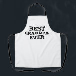 BEST GRANDPA EVER APRON<br><div class="desc">BEST GRANDPA EVER APRON</div>