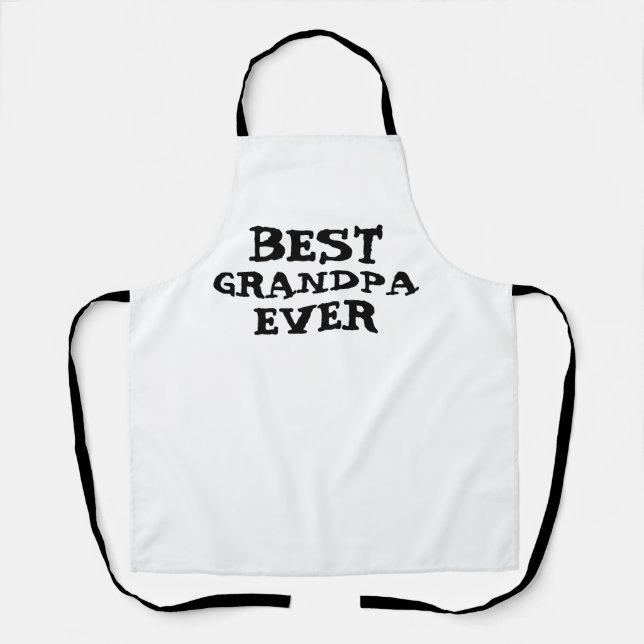 BEST GRANDPA EVER APRON (Front)