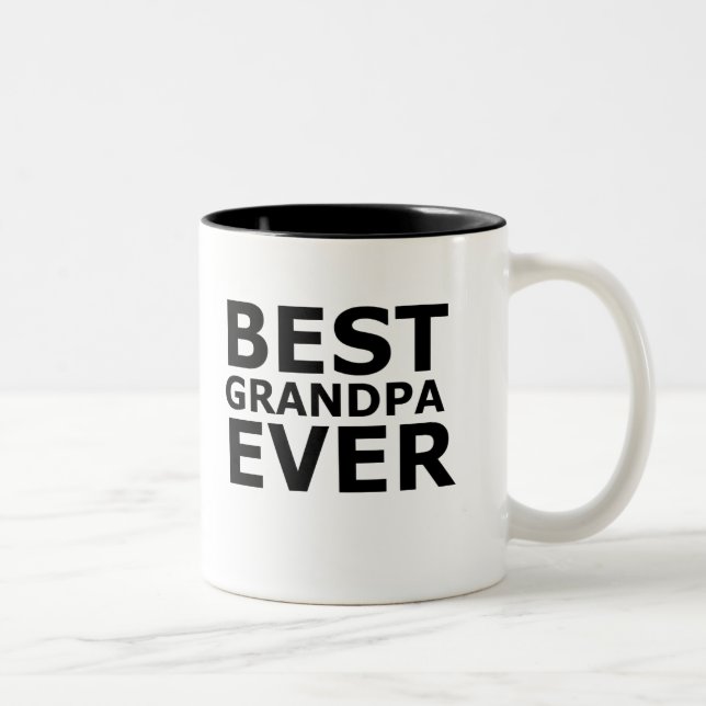 Best Grandpa Ever Coffee Mug (Right)