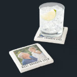 Best Grandpa Ever Grandfather And Baby Photo    Stone Coaster<br><div class="desc">Best grandpa Ever  stone coaster to express your love to granddad personalised with a favourite photo. Makes a great gift for holidays, grandpa birthday, grandparents day  and father's day.</div>