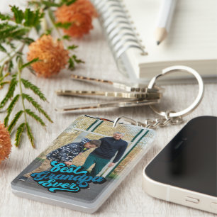 Best Grandpa Ever   Grandfather Photo Key Ring
