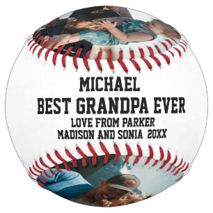 Best Grandpa Ever Happy Fathers Day Softball