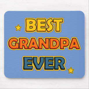 Best Grandpa Ever Mouse Pad