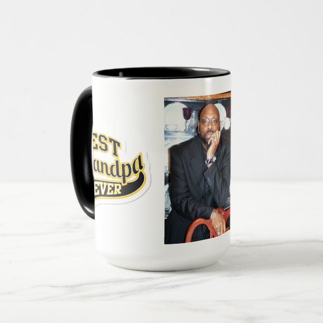 Best Grandpa Ever Mug (Front Left)