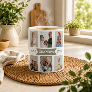 Best Grandpa Ever – Personalised Photos Mug