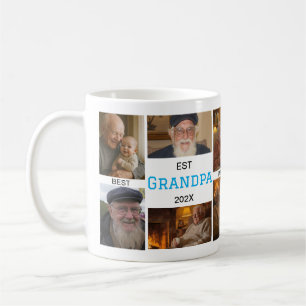 Best Grandpa Ever – Personalized Photos Coffee Mug