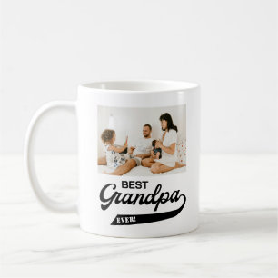 Best Grandpa Ever Photo Coffee Mug