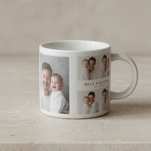 Best Grandpa Ever Photo   Personalised Espresso Cup