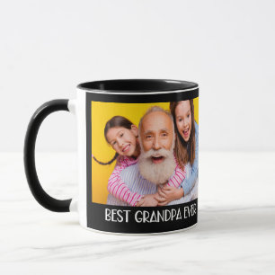 Best Grandpa Ever Photo Simple Grandad Mug