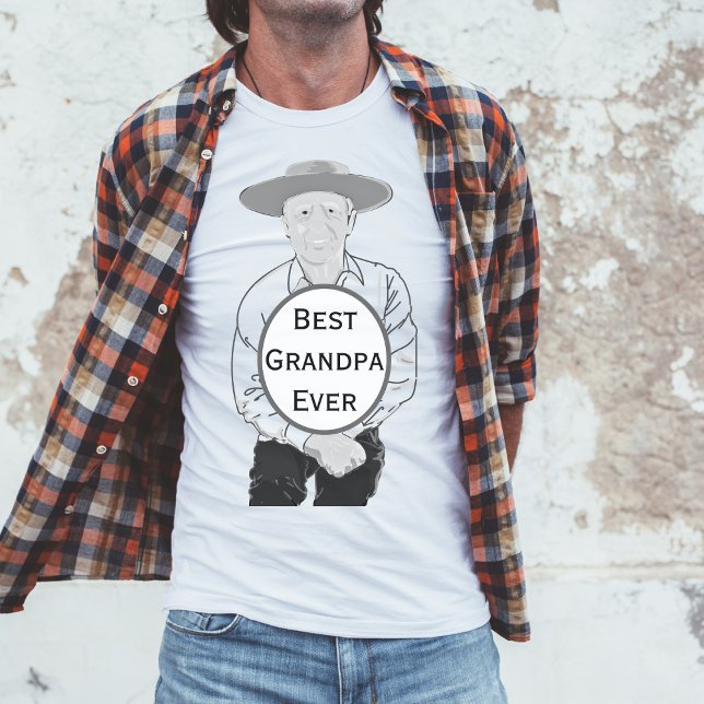 Best Grandpa Ever  T-Shirt (Creator Uploaded)