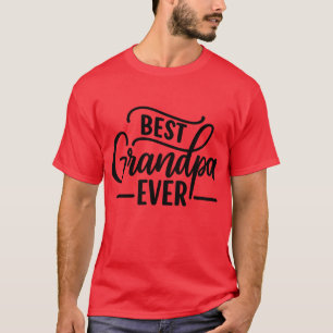 Best Grandpa Ever T-Shirt – Script Style Fist Bump