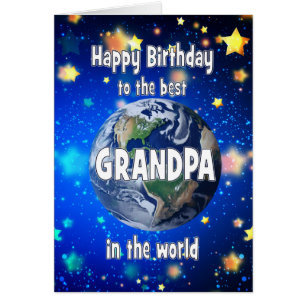 Best Grandpa In The World Birthday