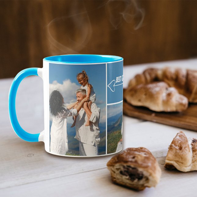 Best Grandparents Ever Photo Collage Coffee Mug (Creator Uploaded)