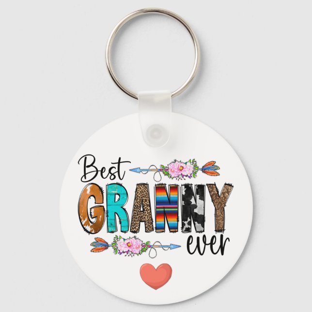 best granny ever keychains (Front)